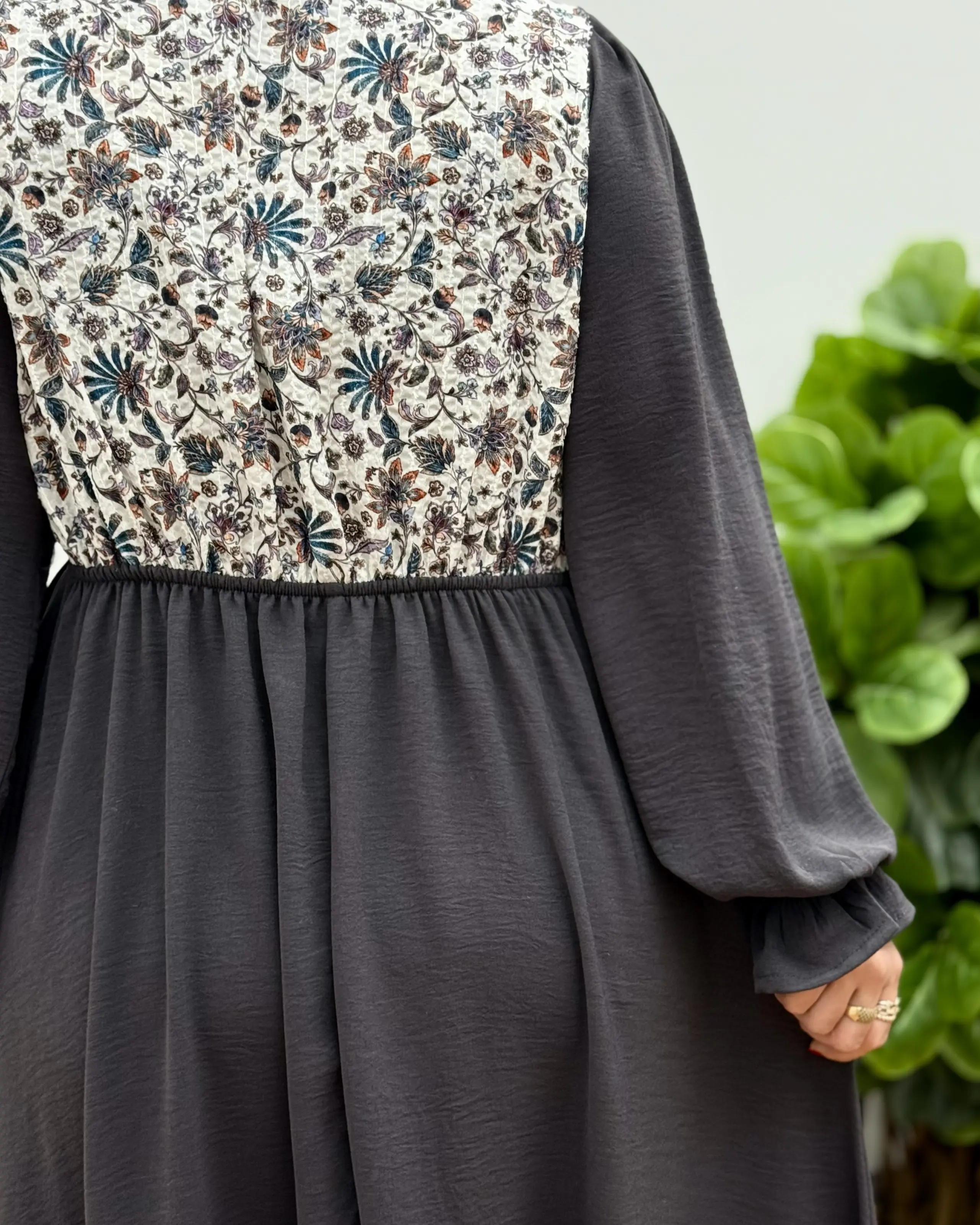 پیراهن مانتویی بلند مجلسی مدل سورنا